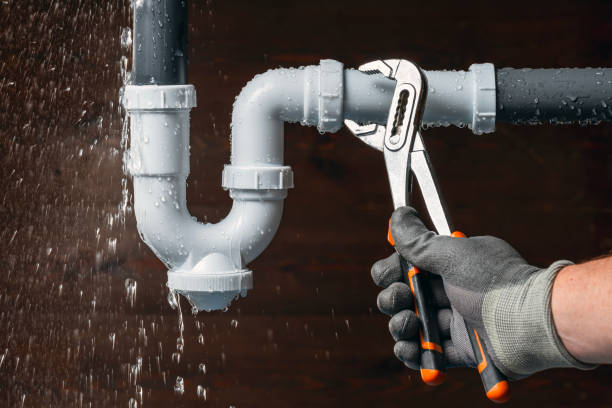 Professional Leak Detection technician working in Pedricktown, NJ